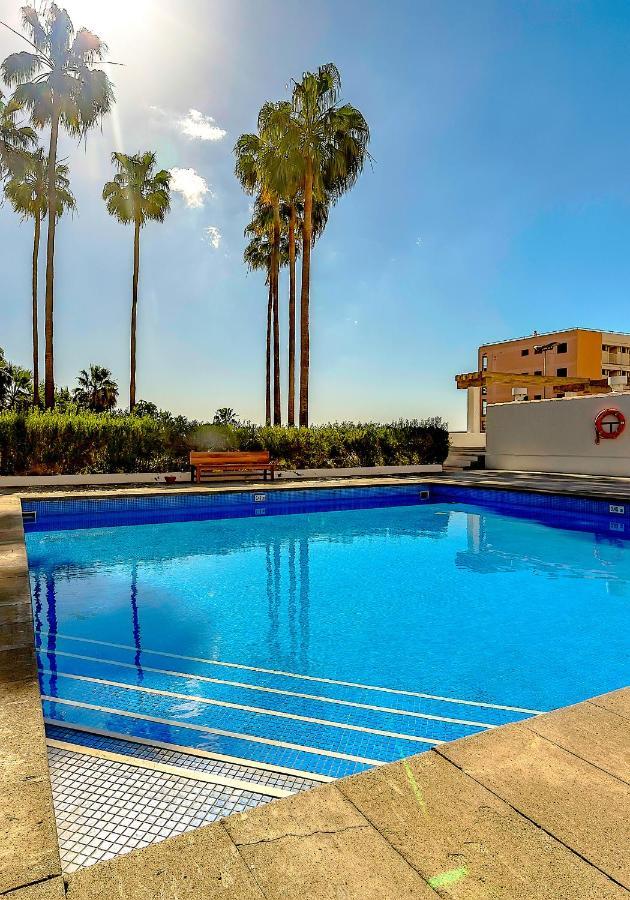 217 Elegant Vina Del Mar Pool View, Parking, Ac Appartement Playa de las Américas Buitenkant foto