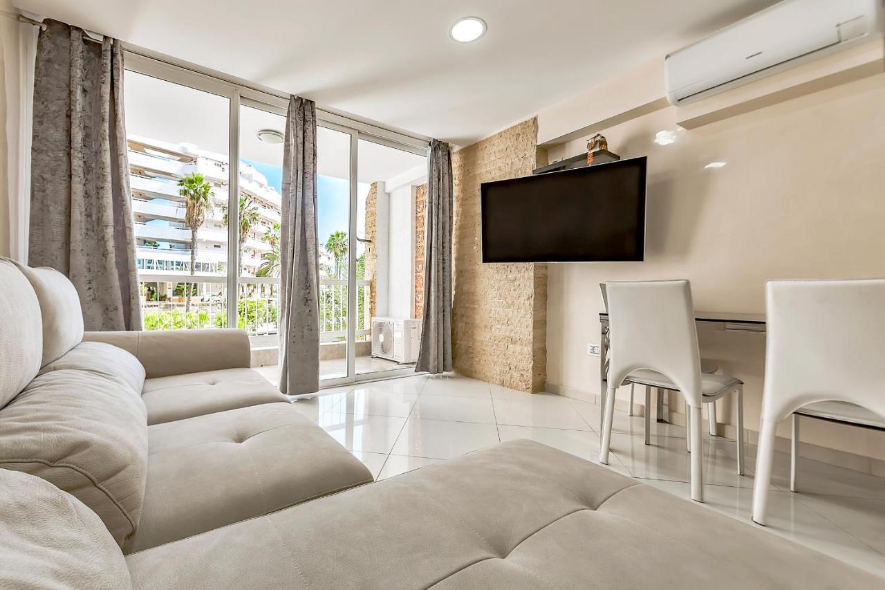 217 Elegant Vina Del Mar Pool View, Parking, Ac Appartement Playa de las Américas Buitenkant foto