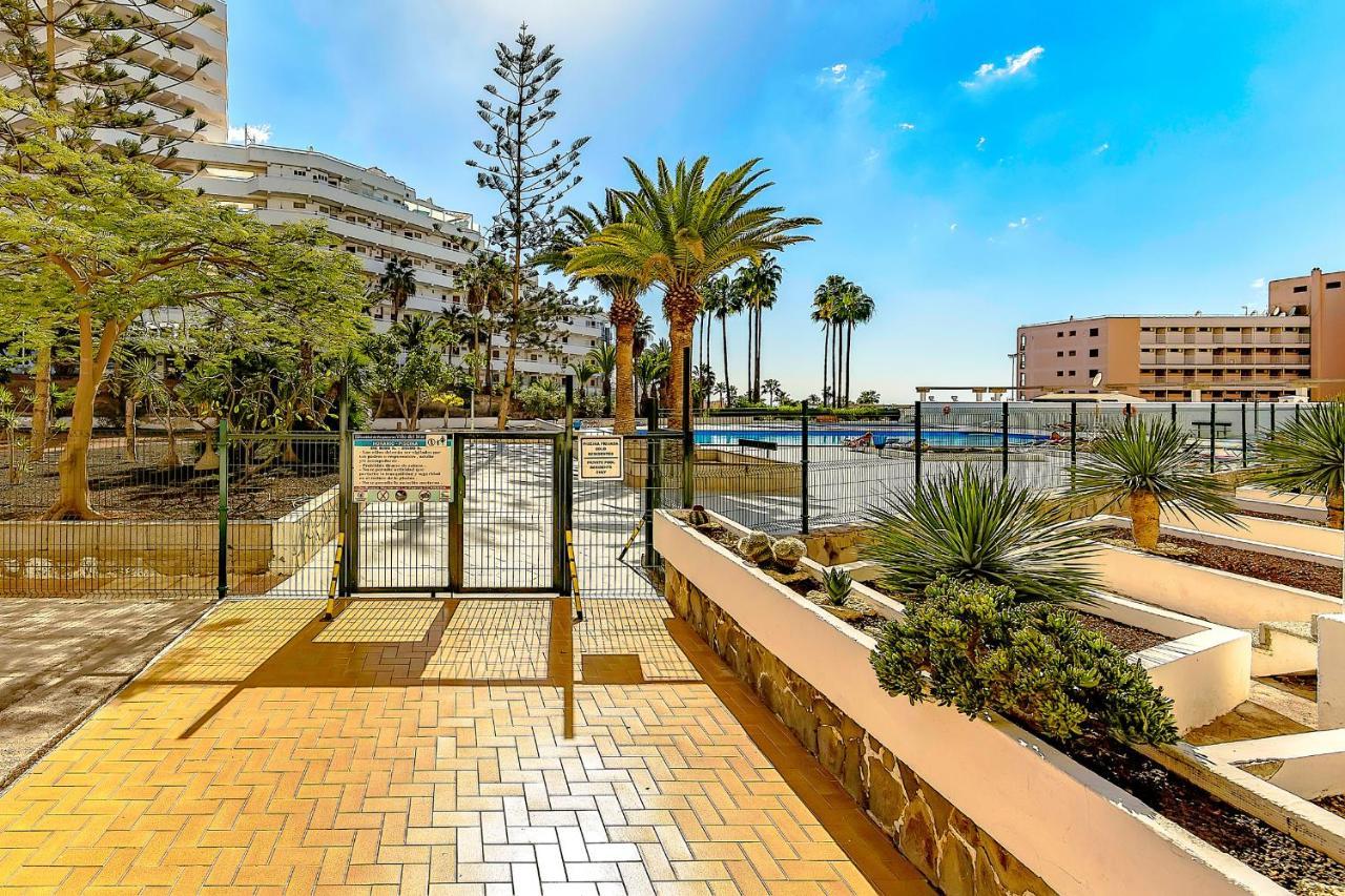 217 Elegant Vina Del Mar Pool View, Parking, Ac Appartement Playa de las Américas Buitenkant foto